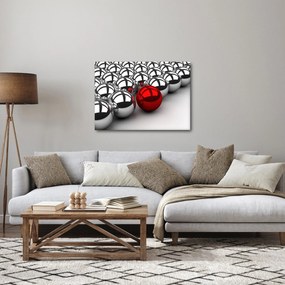 Obraz lesklých gulí (70x50 cm)