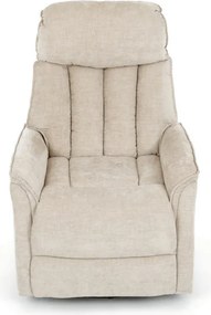 Polohovacie kreslo béžové TV-H9327 CRM2