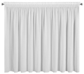 ZÁCLONA NA PÁSKE ARLETA 295X160 CM BIELA