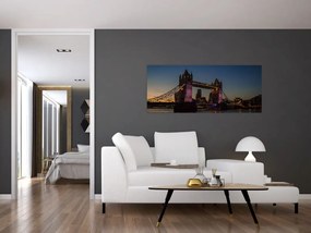 Obraz - Tower bridge (120x50 cm)