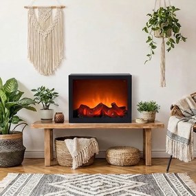 LED dekorácia v tvare krbu