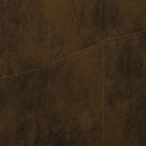 Hnedé kreslo z imitácie kože Lofty Lilly – Miuform