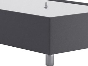 Posteľ Studio 90x200 cm, tmavo šedá látka