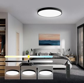 Brilagi-LED Stmievateľné svietidlo POOL SMART LED/60W/230V 50 cm Wi-Fi Tuya+DO čierna