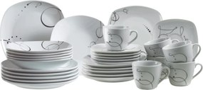 Mäser Jedálenská súprava riadu 30 ks CHANSON