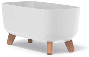 Kvetináč GRACIE X biely