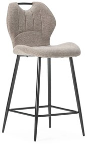 Svetlo hnedé barové stoličky v súprave 2 ks (výška sedadla 65 cm) Muli – Marckeric