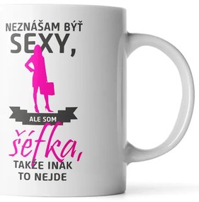 Sablio Hrnček Neznášam byť sexy, ale som šéfová - 330 ml - standard