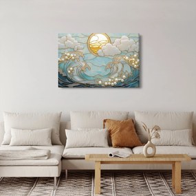 Obraz - 3D perly v oceáne (90x60 cm)