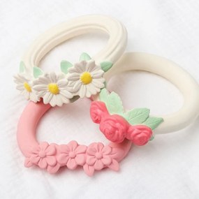 A Little Lovely Company Hryzátko: Srdiečko ružová