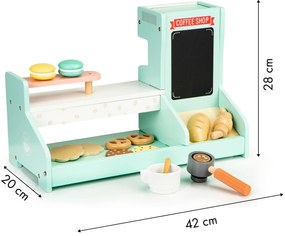 Drevená kuchyňa kaviareň cukráreň obchod ECOTOYS