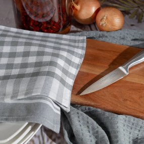 Sada kuchynských utierok LUCY strieborná