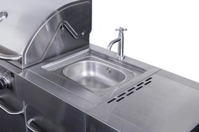 Plynový gril G21 Arizona, BBQ kuchyňa Premium Line 6 horákov + zadarmo redukčný ventil