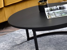 Konferenčný stolík Kolja Stolik Xl (čierna). Vlastná spoľahlivá doprava až k Vám domov. 1111491