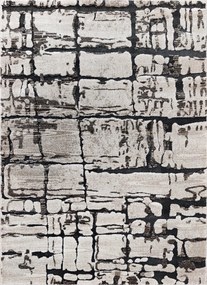 Koberec Miami 128 béžový – obdĺžnikový so vzorom Rozmer: 120x180 cm