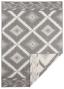 Sivo-krémový vonkajší koberec NORTHRUGS Malibu, 290 x 200 cm