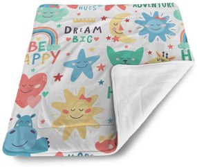 Sablio Deka pre bábätko Happy day - 90x120 cm