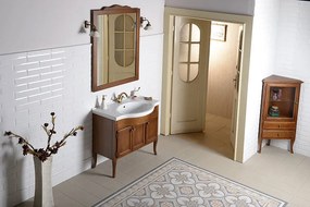 Sapho Sapho, RETRO umývadlová skrinka 60x80x45cm, buk, 735140