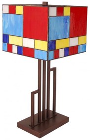 Vitrážová Tiffany 62*28*28 MONDRIAN