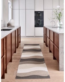 Hnedo-béžový vnútorný a vonkajší koberec 70x100 cm Urvi Earth – Pappelina