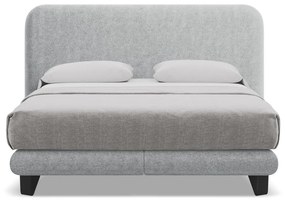 Svetlosivá boxspring posteľ 180x200 cm Ilima – Makamii