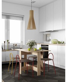 Rozkladací jedálenský stôl v dekore duba 76x28 cm Papillon – TemaHome