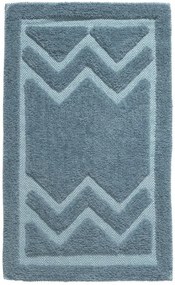 Kúpeľňový koberček modrý