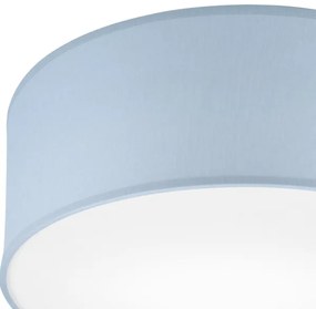 Stropné svietidlo SIRJA PASTEL 1xE27/60W/230V pr. 35 cm modrá