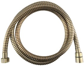 Sapho, POWERFLEX Kovová sprchová hadica, opletená, 150cm, bronz, FLE10BRO