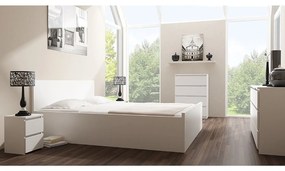 Komoda 5 zásuviek Malva Biela