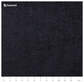 Tmavomodrá rozkladacia/s úložným priestorom rohová pohovka (ľavý roh/do tvaru "U") Fuji – Bobochic Paris