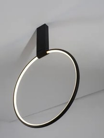 LED luster Garve 40 čierne