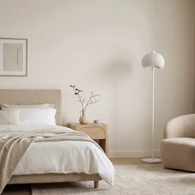 Brilagi - Stojacia lampa WABI SABI 1xE27/40W/230V biela