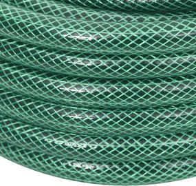 Záhradná hadica so sadou armatúr, zelená 0,5" 30 m, PVC