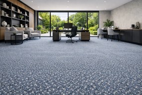 Balta, Koberec metráž Fortessa SDE New 197, na mieru, šíře 4m, šedá, ab (mriežka), chodba / predsieň