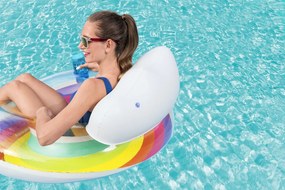 Nafukovacie koleso na plávanie 107 cm dúhové Bestway 43647