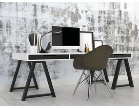 Kanlux 22343- LED Stmievateľná flexibilná stolná lampa FRANCO LED/6,8W/230V čierna