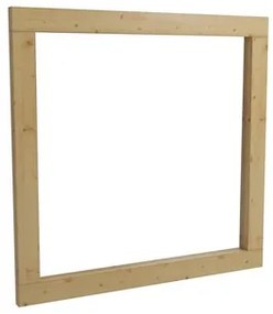 Zrkadlo Naturel Country 80x80 cm zrkadlo prírodná COUNTRYZRC80NA, 1 ks