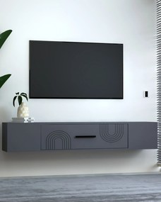 TV stolík/skrinka Kondor B (antracit). Akcia -16%. Vlastná spoľahlivá doprava až k Vám domov. 1127729