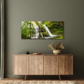 Obraz - Vodopád, Wind River Valley (120x50 cm)