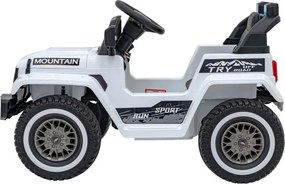Elektrické autíčko Off Road MOUNTAIN biele