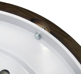 Brilagi - Stropné svietidlo CARVALHO SMOKEY 2xE27/60W/230V dub pr. 37,5 cm