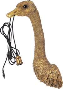 Nástenné svietidlo Gold Ostrich 72cm