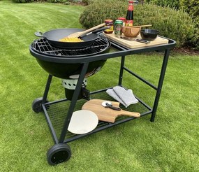 Avenberg Multifunkčný kotlový gril Venezia +elektrická grilovacia ihla + pec na pizzu