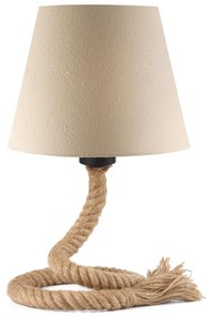 ONLI - Stolná lampa CORDA 1xE27/22W/230V 32 cm béžová