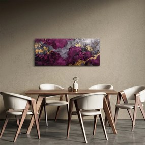 Obraz - Textúrovanie abstrakcie (120x50 cm)