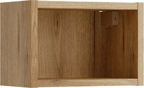 Závěsný horní koupelnový regál UNI 83-30-20 dub coast evoke