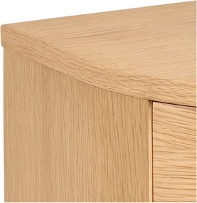 Nočný stolík v dekore duba v svetloprírodnej farbe Paron – Actona