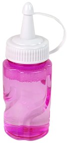 LEAN TOYS Bublifuk lokomotíva - červená