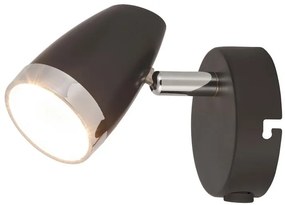 Rabalux KAREN 6512LED nástenné bodové svietidlo 1x4W | 280lm | 3000K | IP20 - čierna